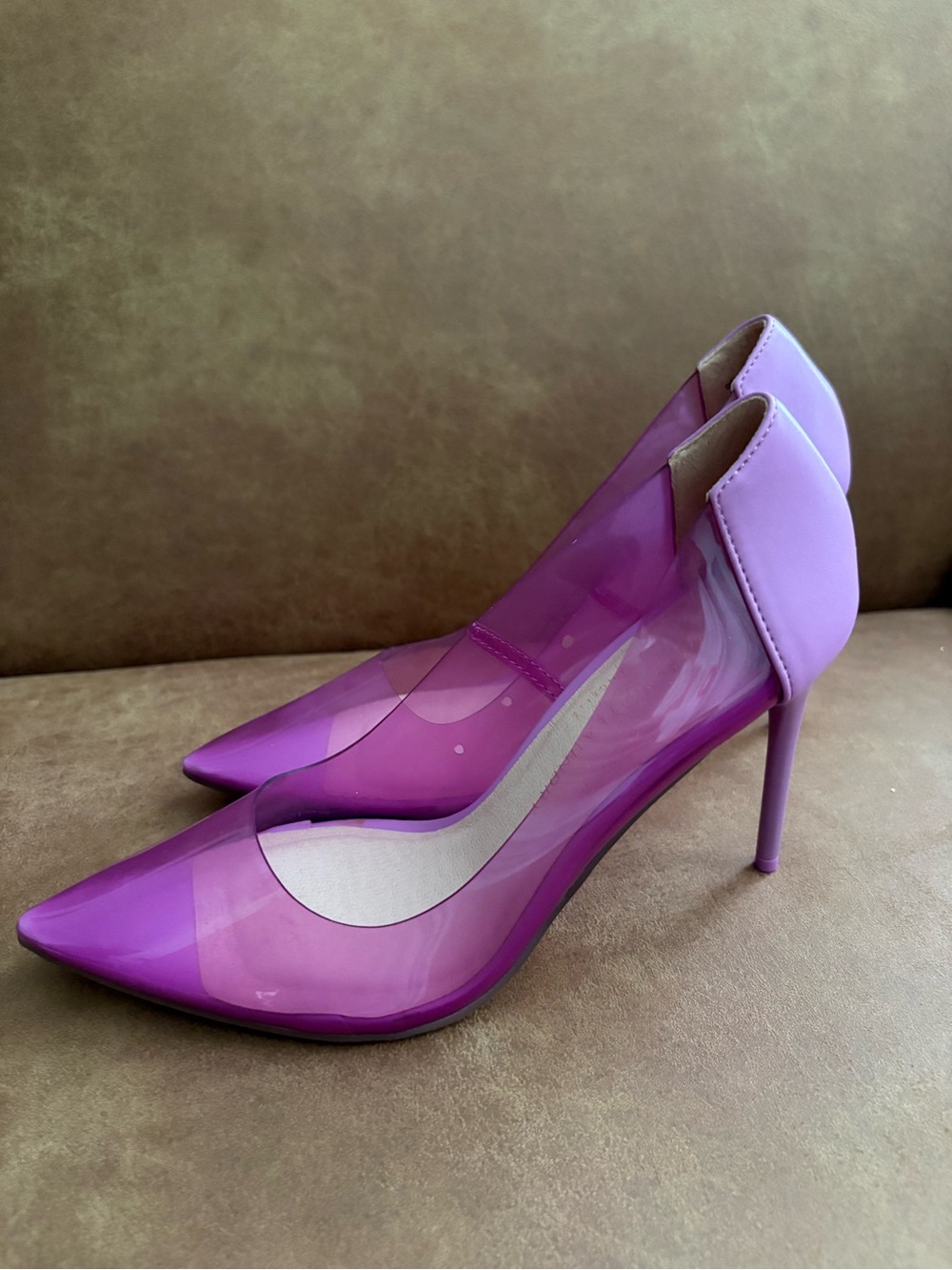 Chinese Laundry Women's Darling Heels.  Size 8. Purple. NIB - Picture 5 of 9